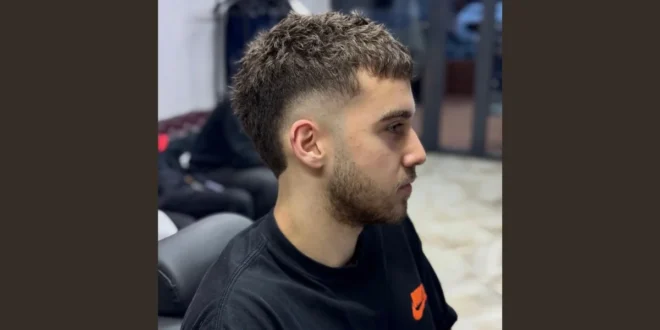 Burst Fade Mullet